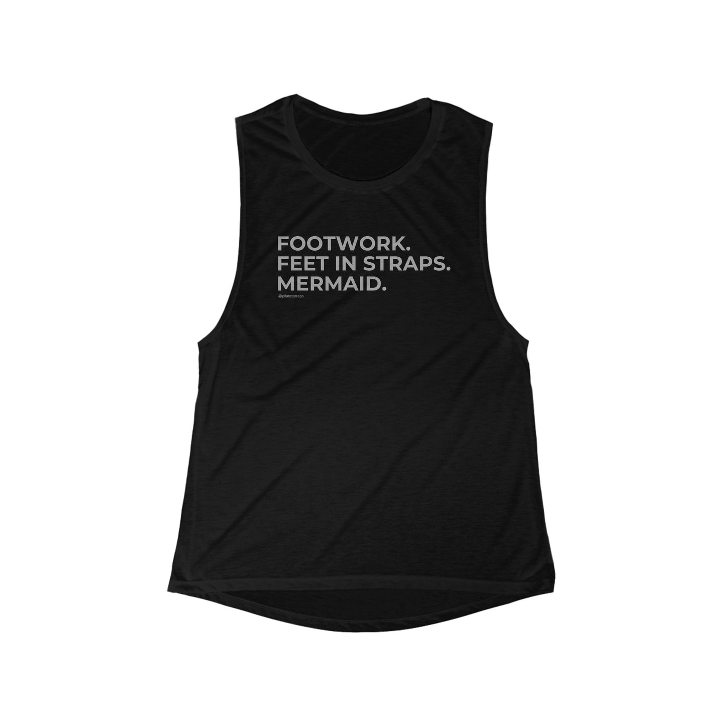 Women's Reformer Pilates Flowy Scoop Muscle Tank