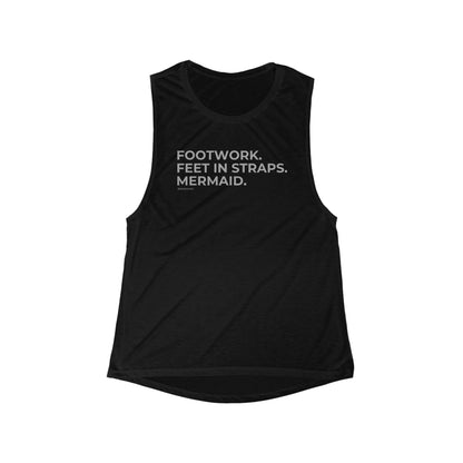 Women's Reformer Pilates Flowy Scoop Muscle Tank