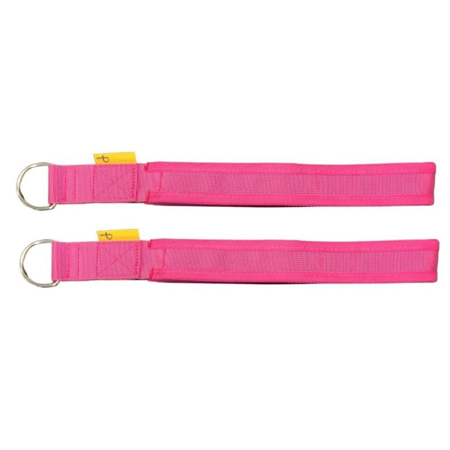 Double Loop Pilates Straps (Pink)